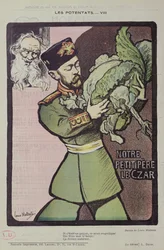 Zar Nikolaus II. und Tolstoi, 1902